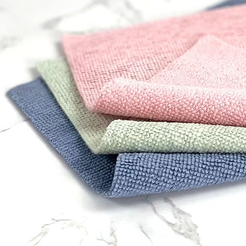 A Box Of Eco-Friendly Cleaning Cloths - Reusable Absorbent Cleaning Cloths