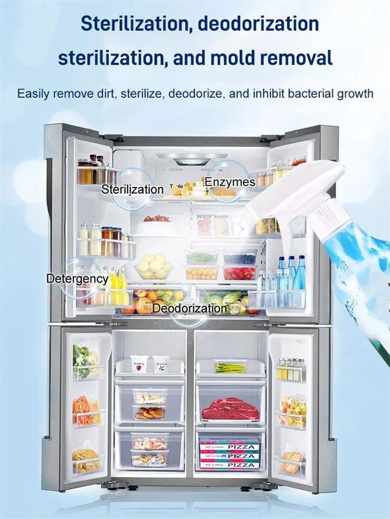 Multi-functional Large Capacity Refrigerator Cleaner